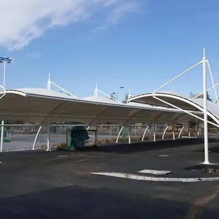伊犁膜结构电动车棚