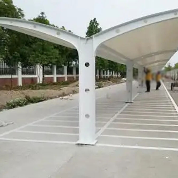 伊犁膜结构电动车棚