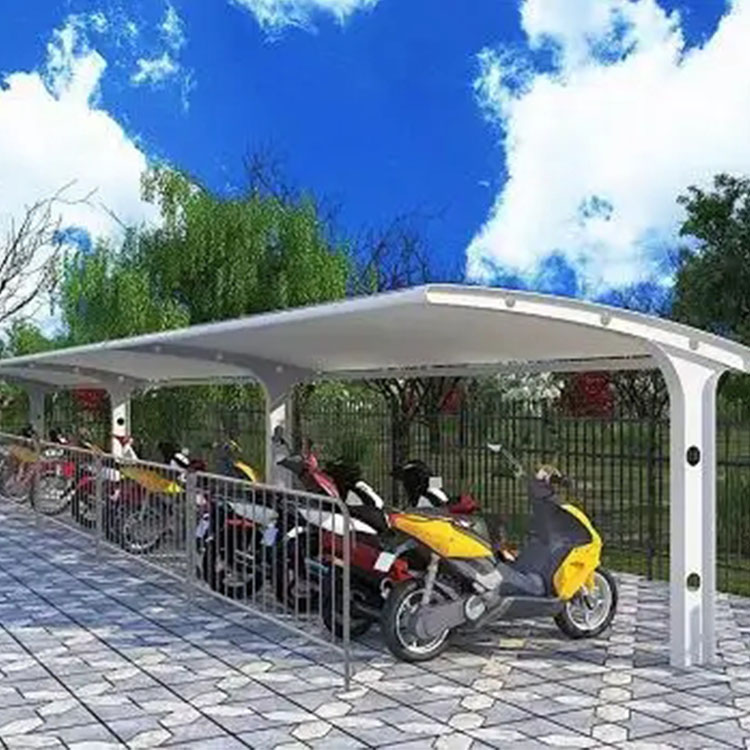 伊犁膜结构电动车棚